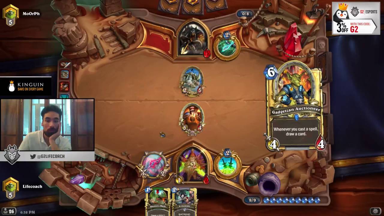 Hearthstone Lifecoach Playing Ranked Turtle Rogue