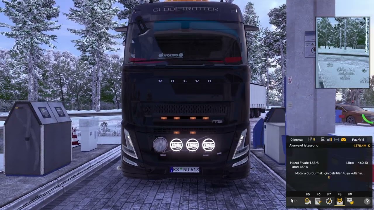 ets2 volvo sürdüm
