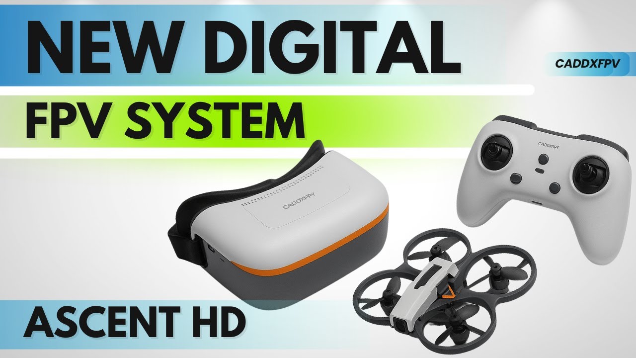 Совершенно новая цифровая система FPV Ascent HD! Protos — создано создателем Walksnail! CaddxFPV