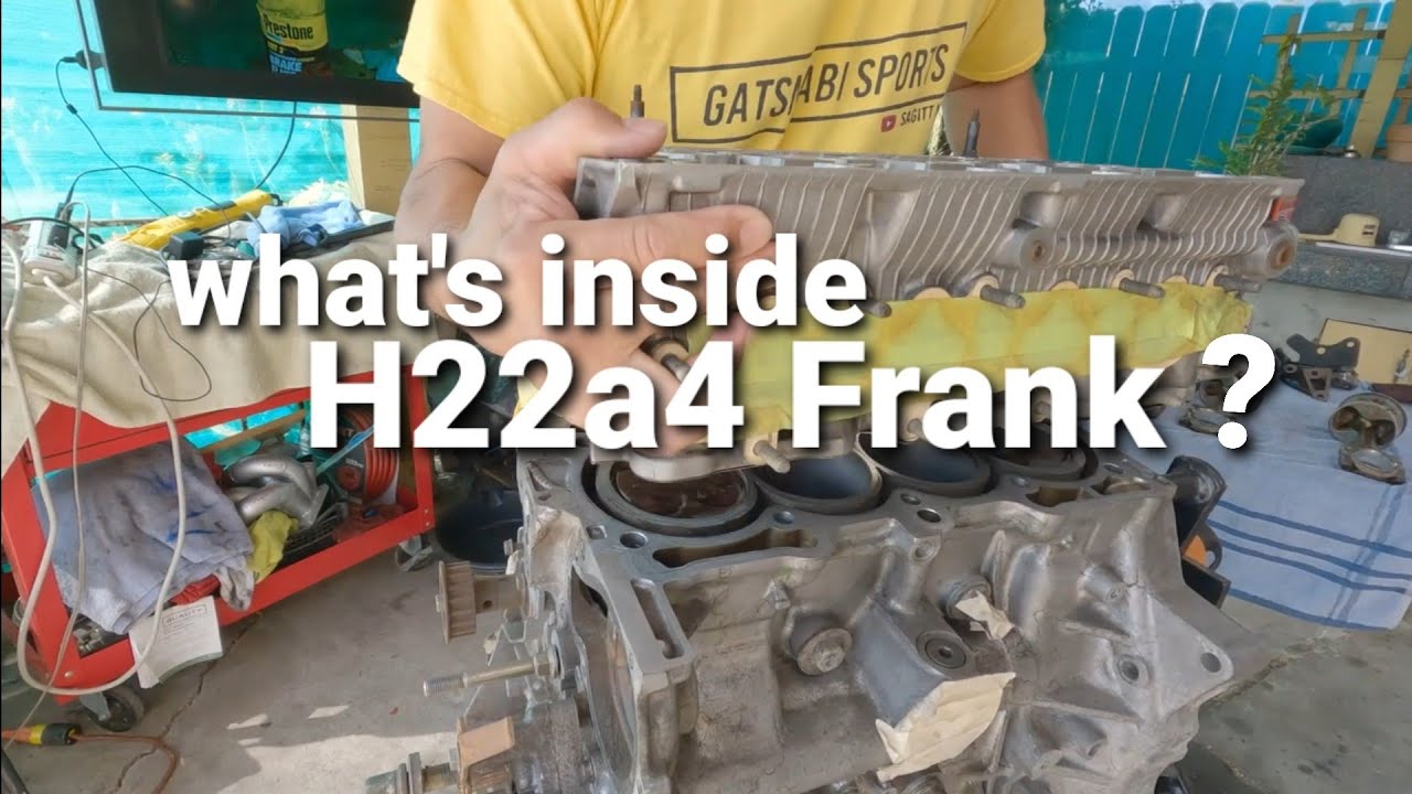 H22 w/ F23 internals Disassembly and Inspection ep. 1
