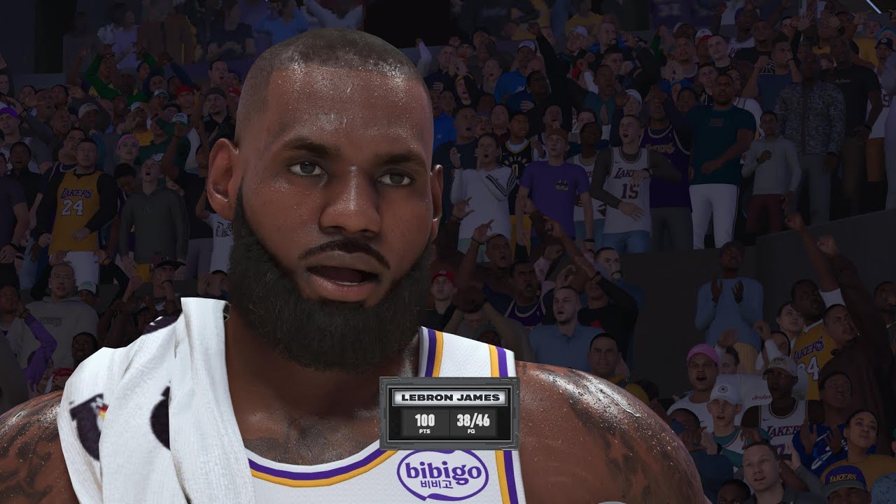 LeBron James 100pt Game - 