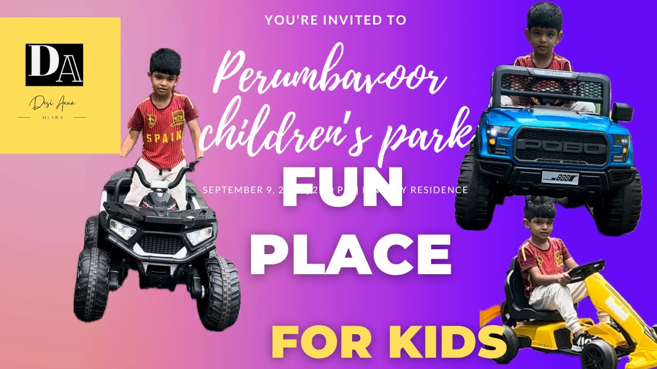 Children&rsquo;s park | Perumbavoor children&rsquo;s park| fun places for kids |kids park | Patal children park|