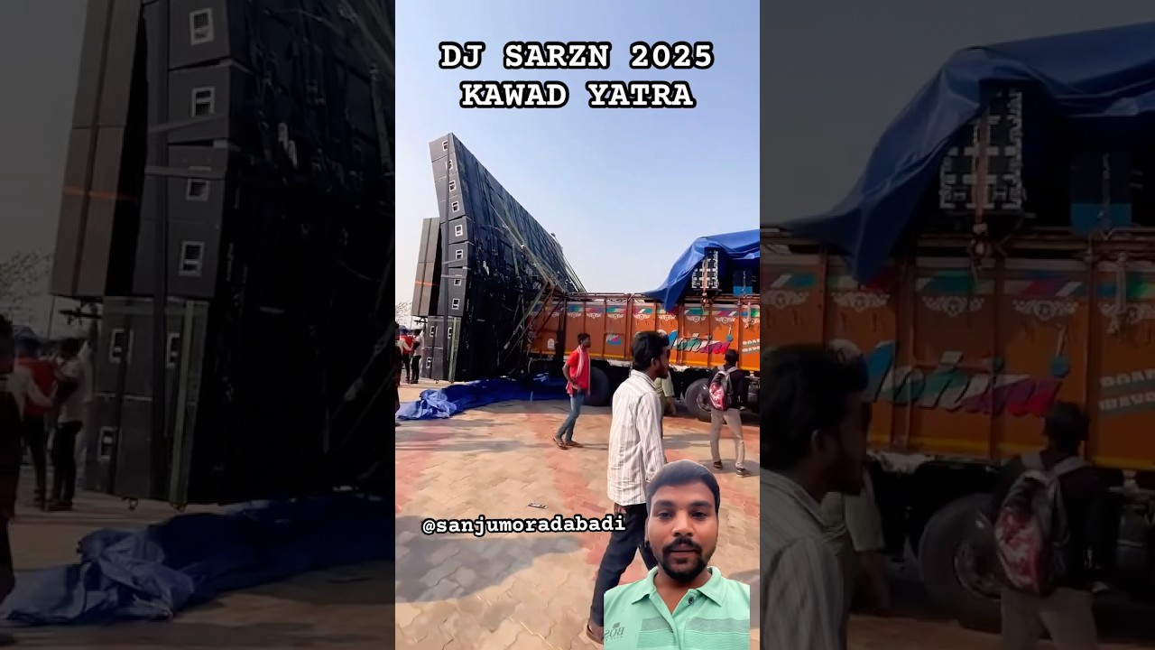 DJ SARZAN 💥😱2025 KAWAD YATRA HARIDWAR || #djcompetition
