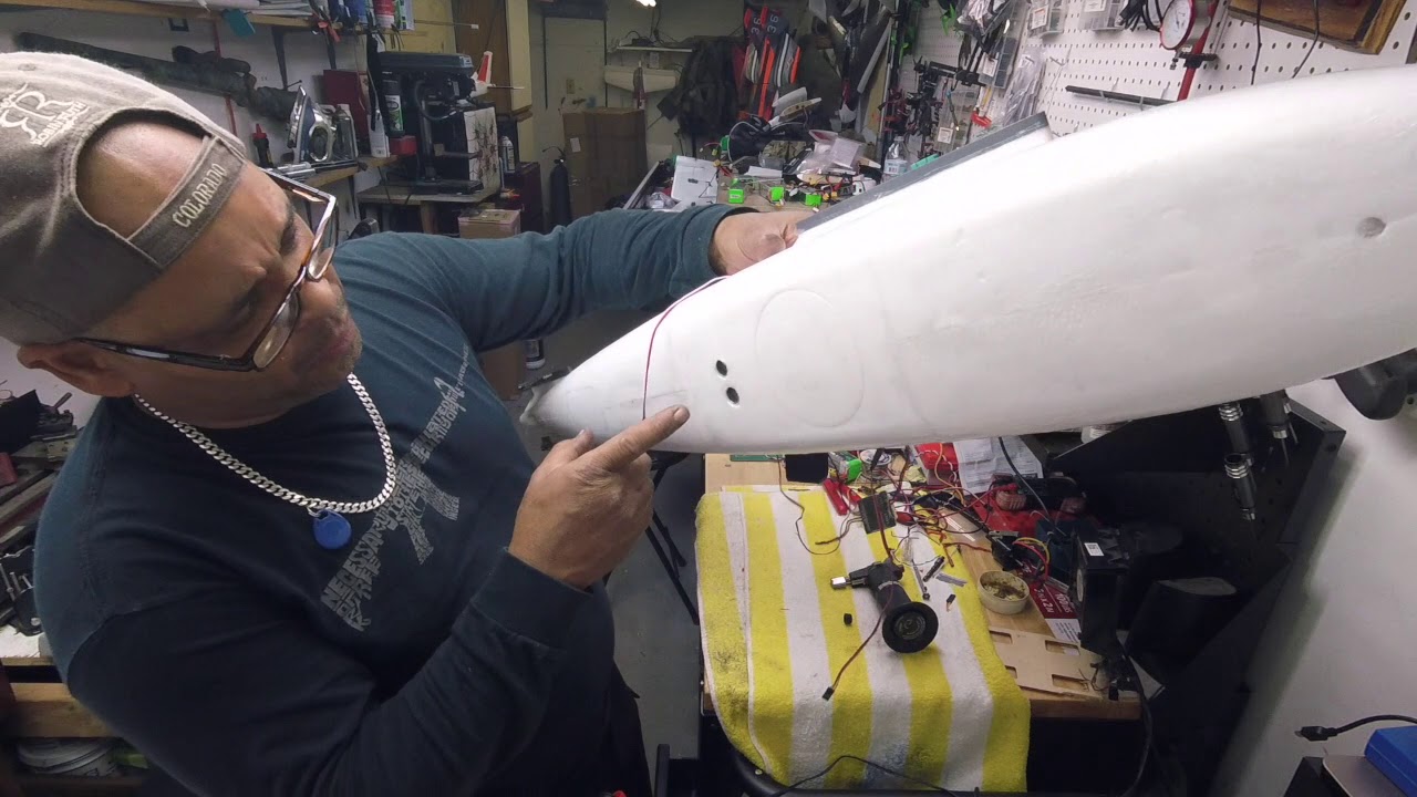 MFD Mini Crosswind build and laminate , maiden flight