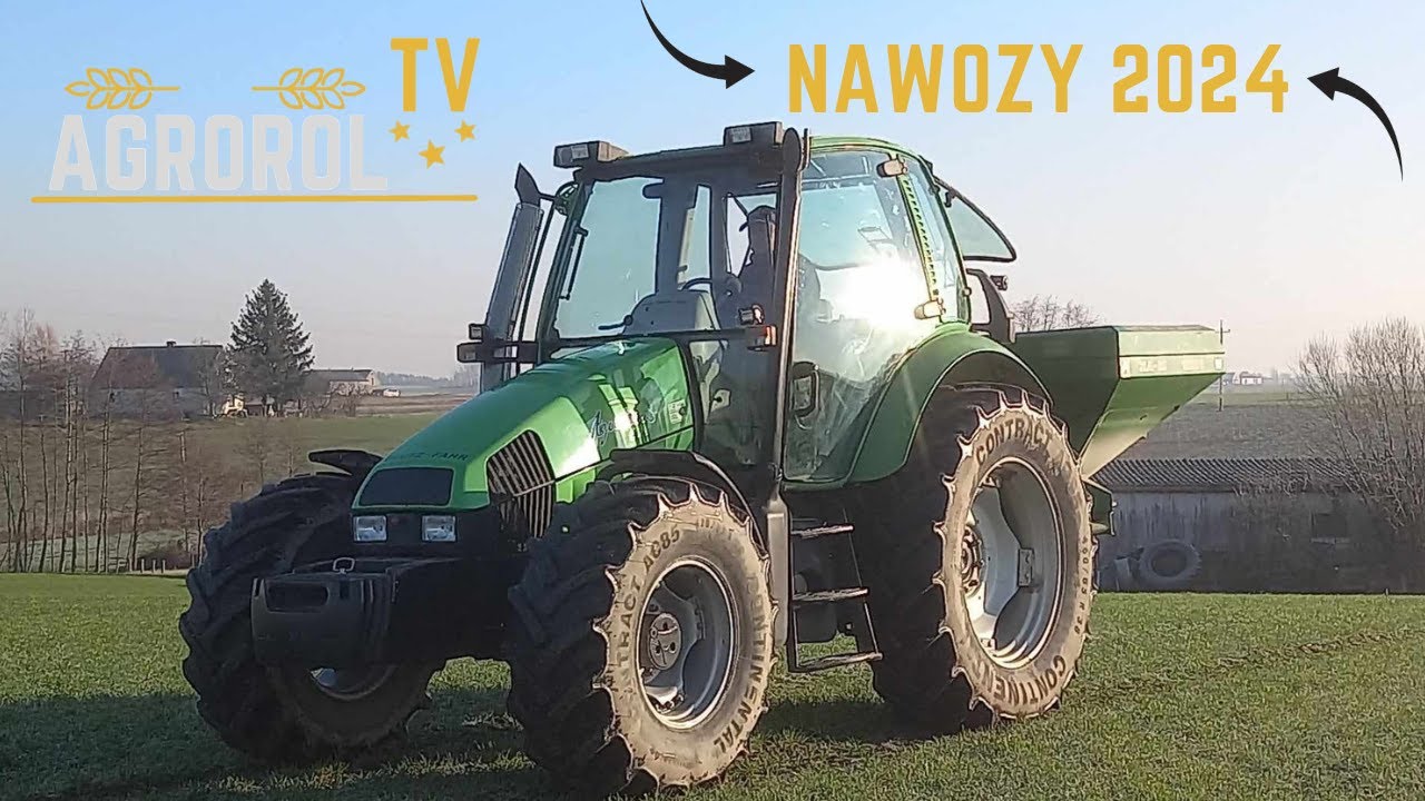 NAWOZY 2K24! Deutz-Fahr & Amazone! Oporowe Rozpoczęcie Sezonu! Gr Puszakowski