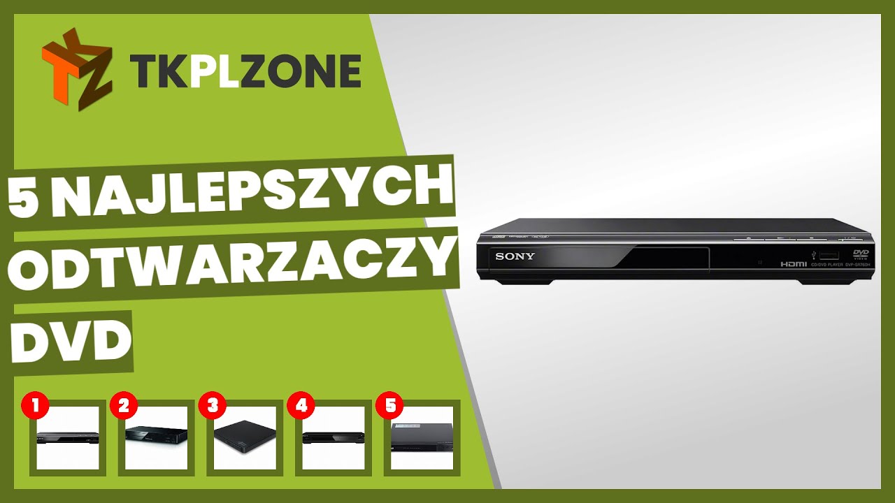 5 najlepszych odtwarzaczy dvd