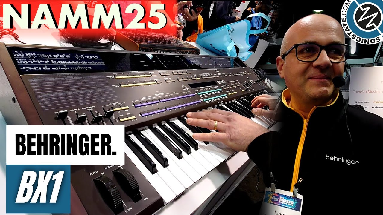 NAMM 2025: Behringer BX1 — DX1 и CS80 вместе