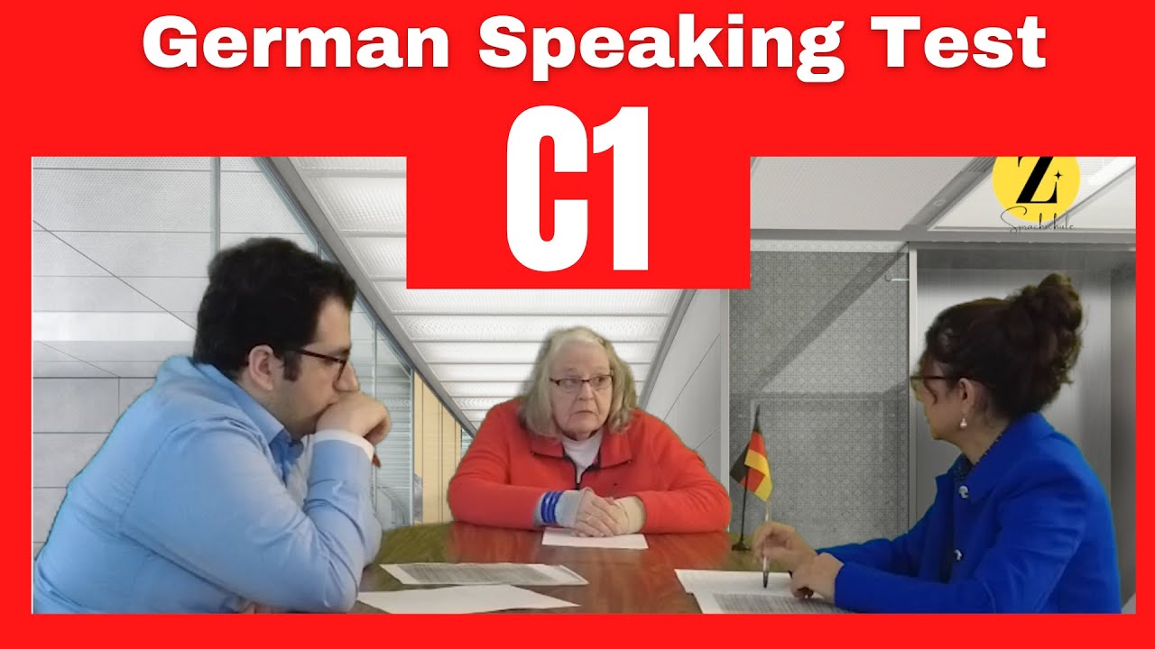 German Speaking Test Level C1, Mündliche Prüfung  C1 Beruf, 2023