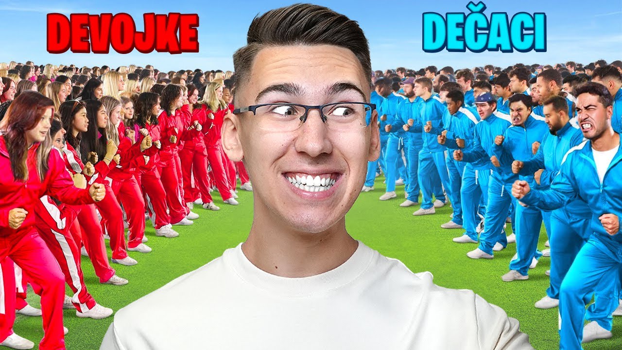 DEVOJKE vs DEČACI TAKMIČENJE!! KO JE BOLJI?