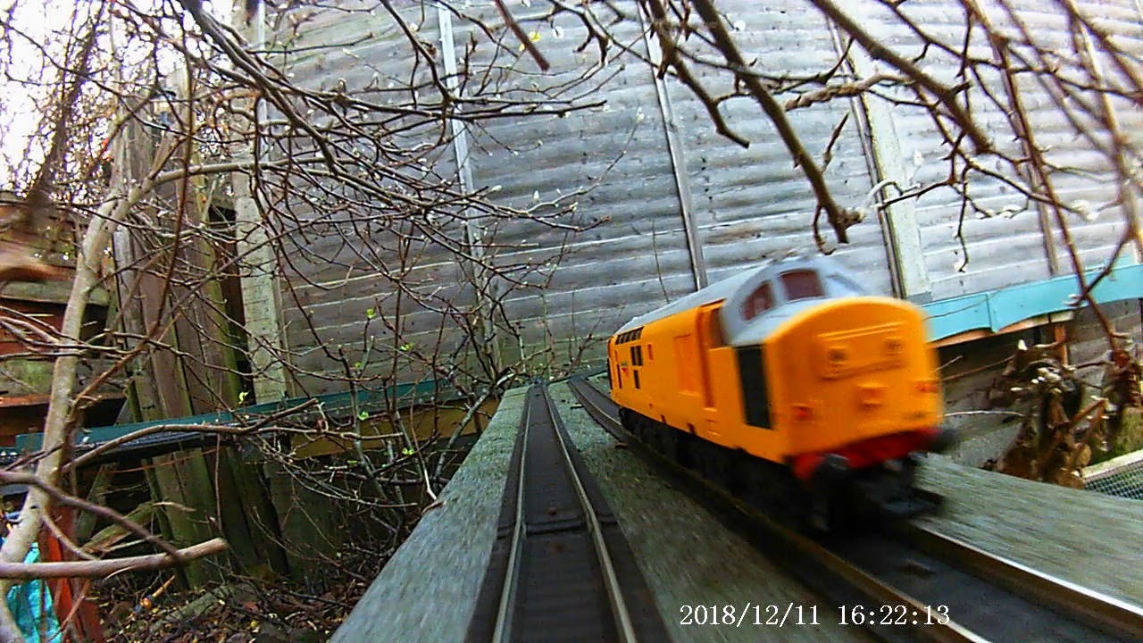 Garden Railway 00 Cab Ride Last Train in the Garden 2018