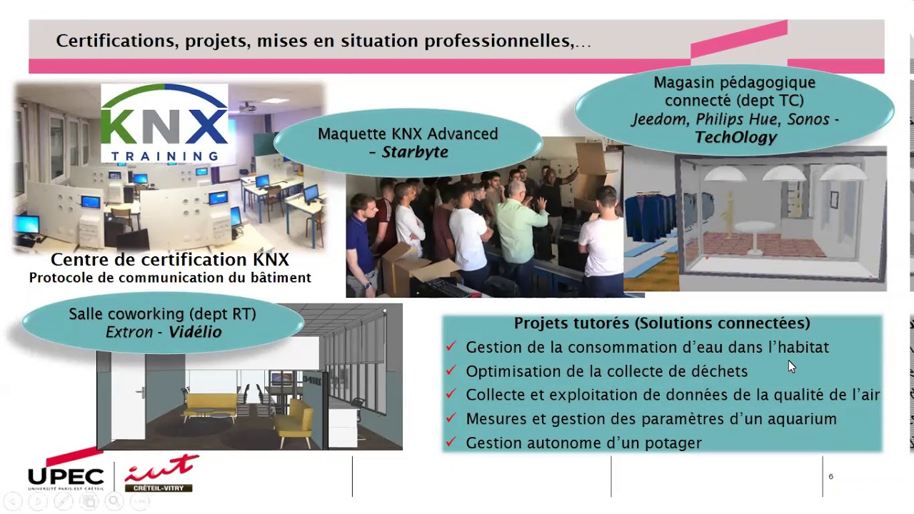 Licence professionnelle Domotique, Immotique et Autonomie - B&acirc;timent Communicant