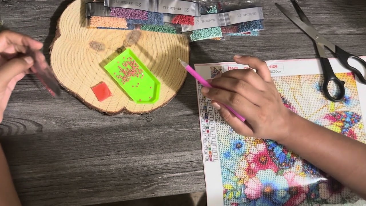 My First Diamond Painting Experience