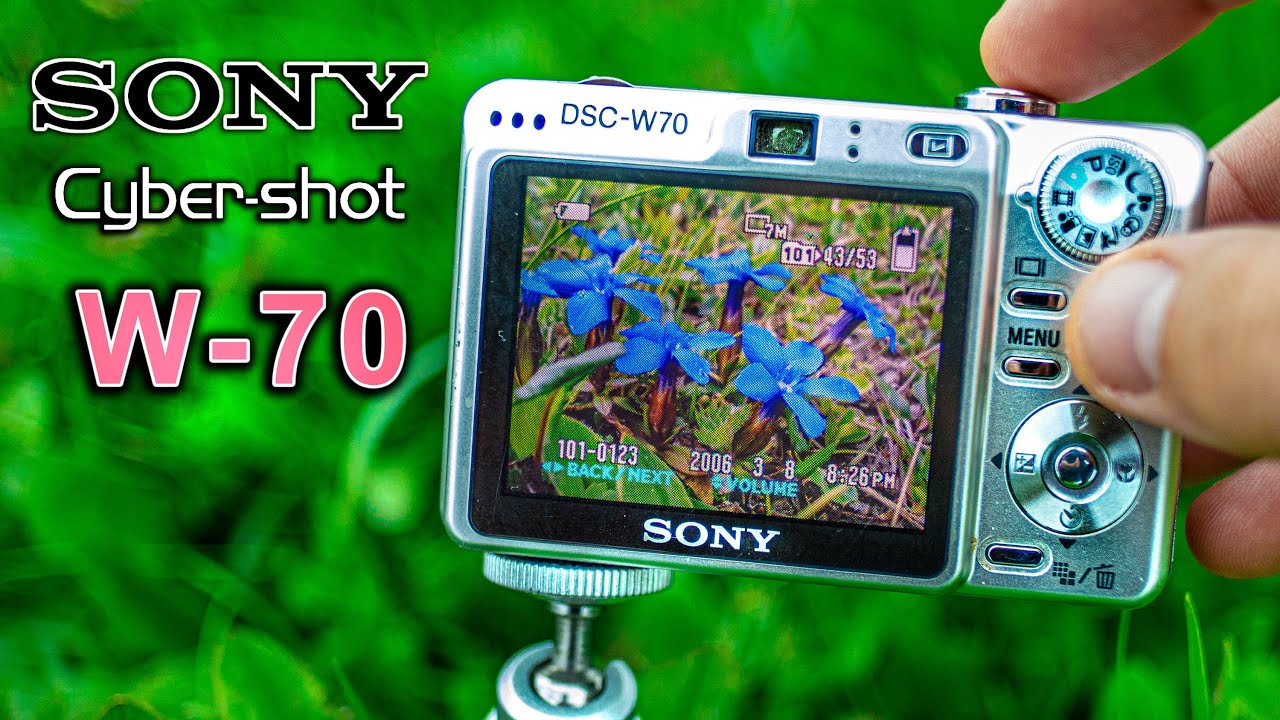Sony CyberShot DSC - W70 (цифровая камера) - 2006 г. цифровая фотокамера