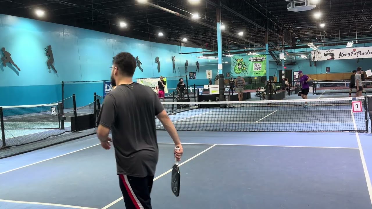 KF Panda Pickleball 2/15/2026: Singles 1