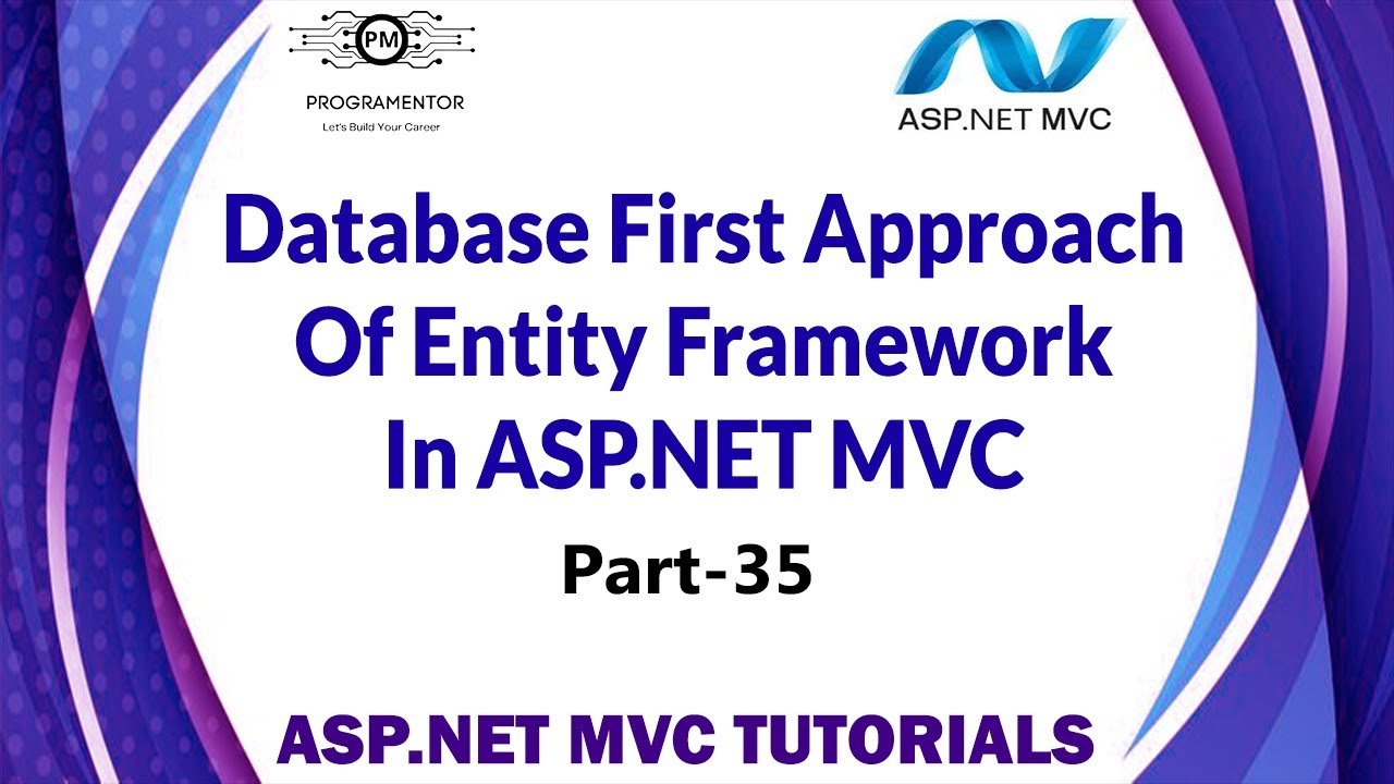 35 | Database First Approach In ASP.NET MVC | CRUD App Using DB First EF In ASP.NET MVC (Hindi/Urdu)