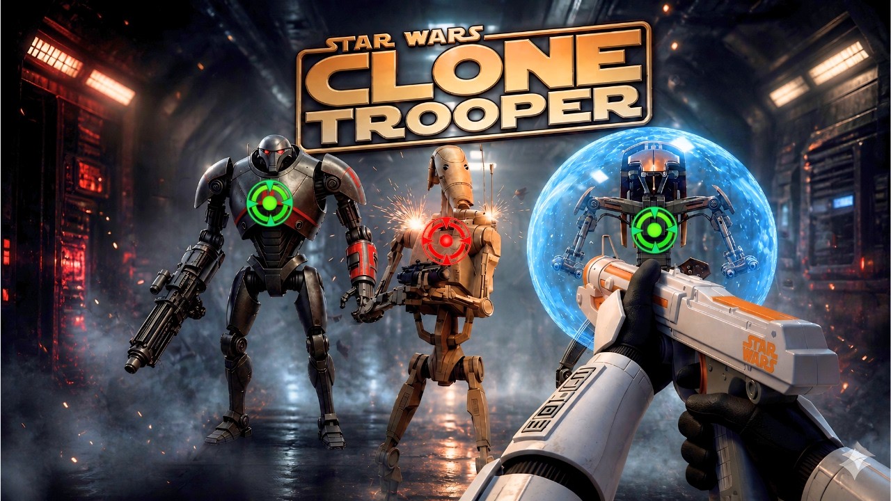 🎯 Star Wars Clone Trooper Plug & Play (Jakks Pacific) – Full Rail Shooter Longplay