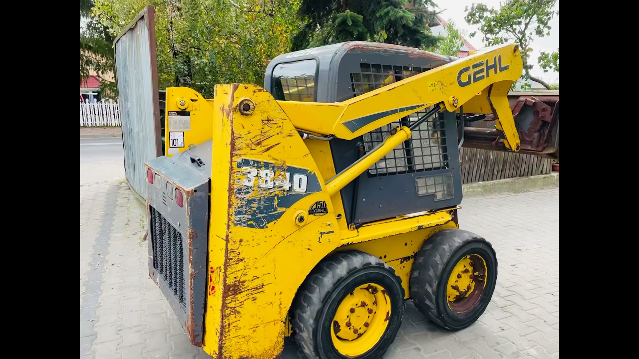 MINIŁADOWARKA GEHL 3840, 2009r, świeżo sprowadzona, SPRZEDANA/SOLD, PREZENTACJA *PESTROL*