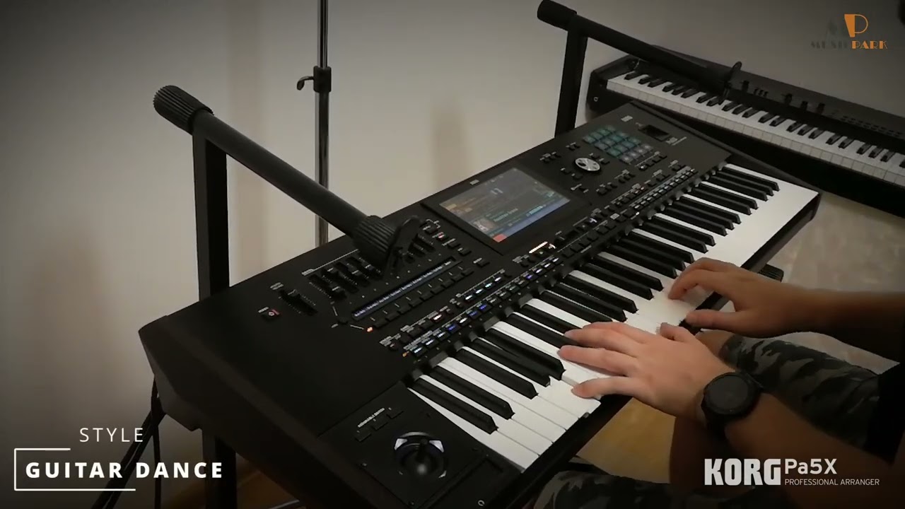 Korg Pa5X - Chord Sequencer (motiv Abraxas - Obyčejnej svět)