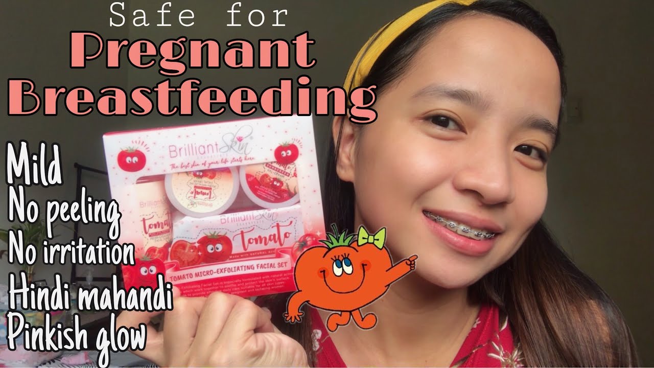 BRILLIANT SKIN TOMATO REJUVINATING FACIAL SET REVIEW | FOR PREGNANT AND LACTATING WOMEN