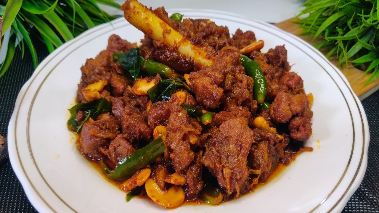 Perfect Spicy🔥మటన్ ఫ్రై – Better Than Any Restaurant || Easy Mutton Recipe