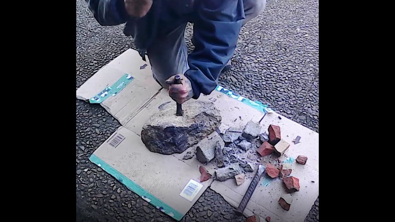 temple y prueba cincel caldeado