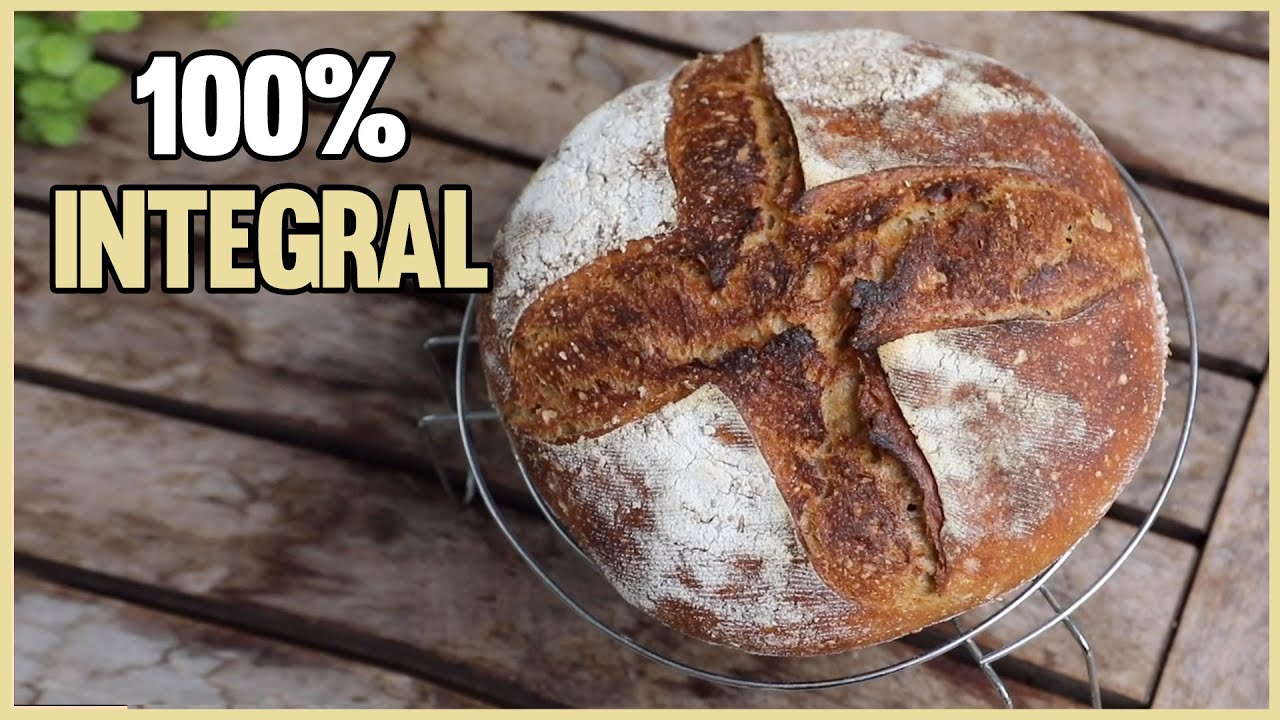 PAN INTEGRAL DE MASA MADRE *RECETA FÁCIL*