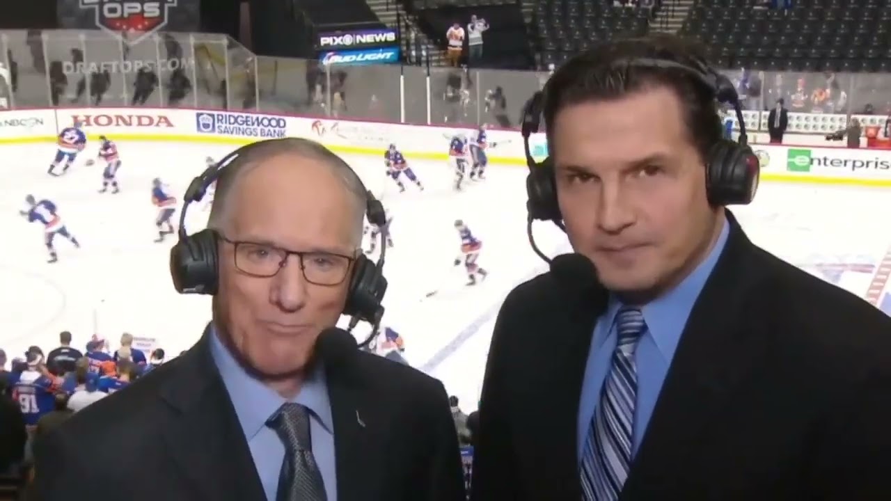 Doc Emrick Lets Out Random, Weird Laugh
