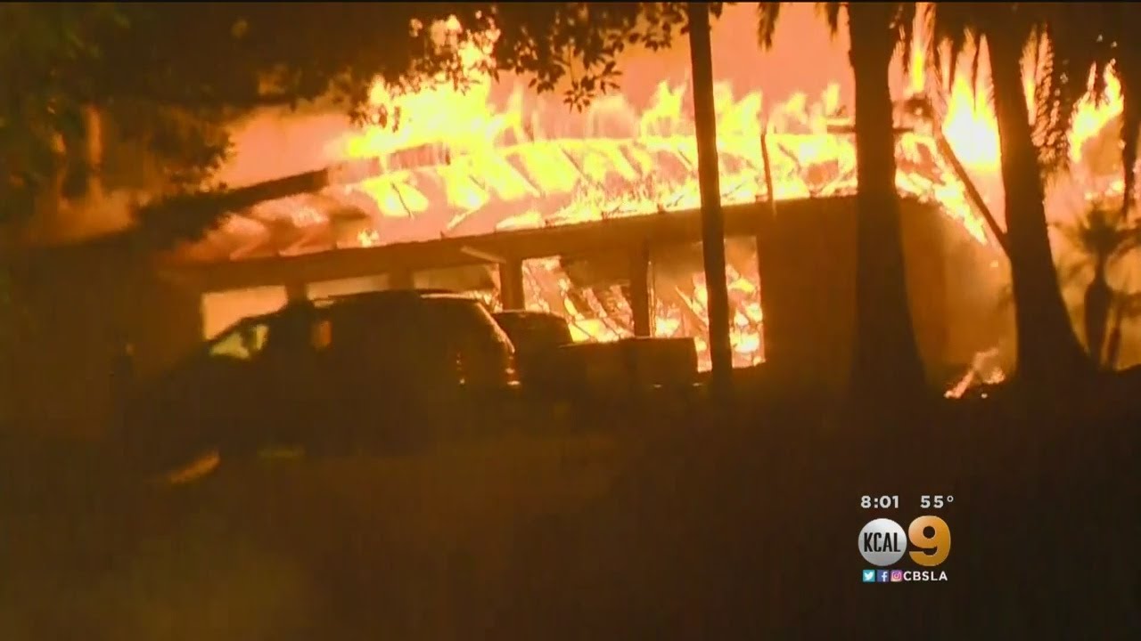 Thomas Fire Still Raging, Threatening Homes