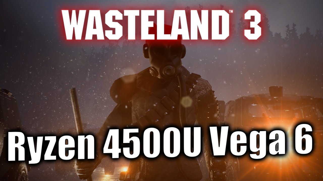 Ryzen 4500U Vega 6 - Wasteland - Gameplay Test - Lenovo Ideapad 5