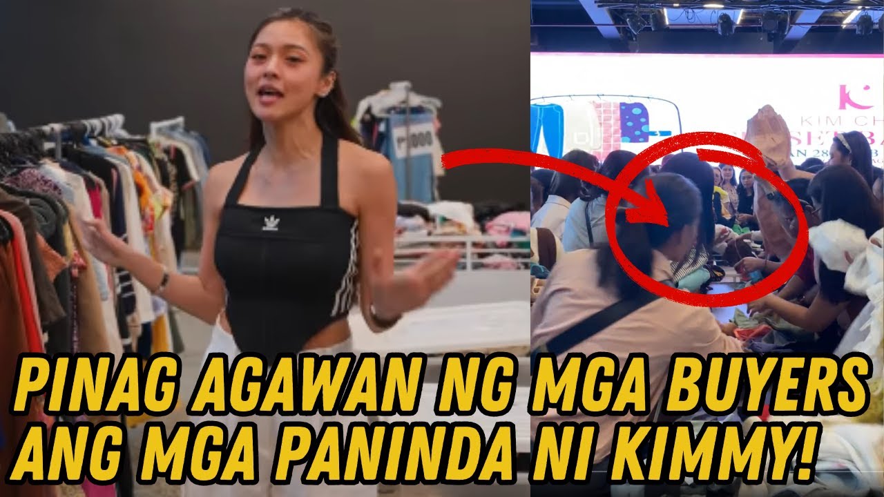 KIM CHIU CLOSET BAZAAR PINAGKAGULUHAN NG MGA TAO! FIRST DAY PA LANG MUKHANG UBOS AGAD ANG PANINDA!