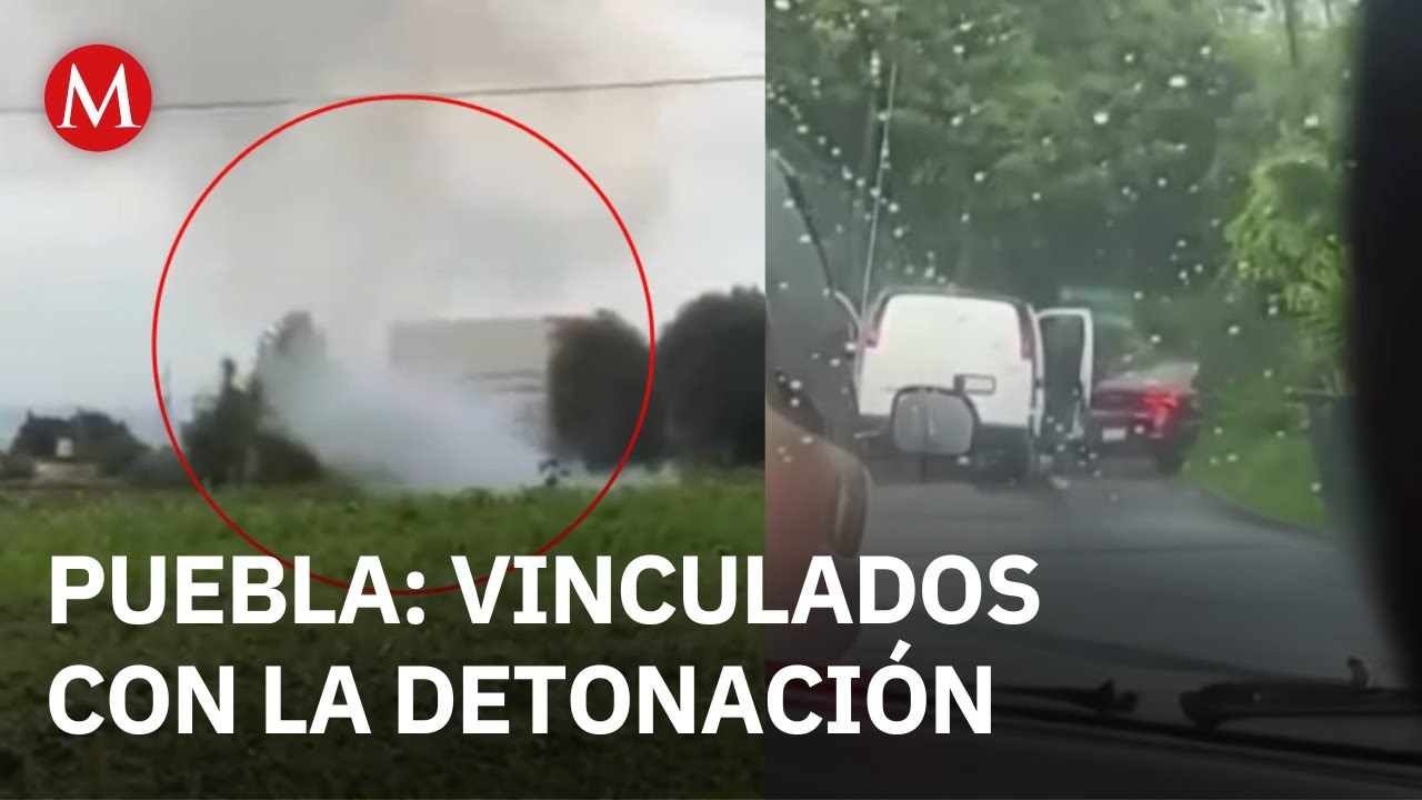 Detienen a cuatro personas presuntamente vinculadas con detonación en Coronango