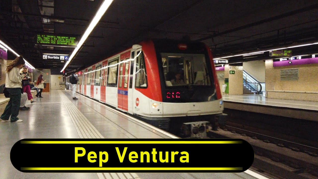 Metro Station Pep Ventura - Barcelona 🇪🇸 - Walkthrough 🚶