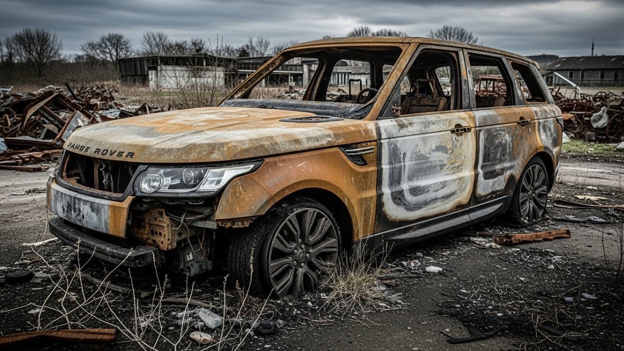 ASMR Car Restoration! Full Restoration 2015 Range Rover Sport Abandoned to Looking New