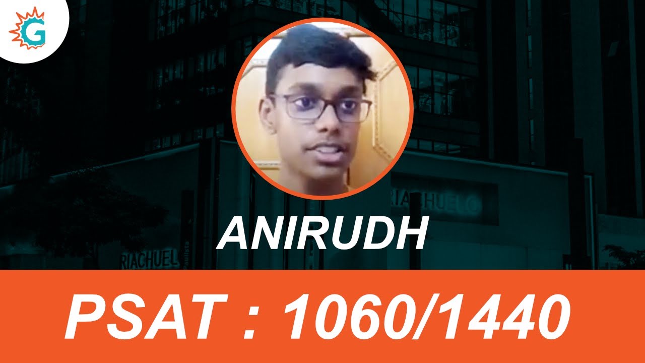 Galvanize PSAT Test Prep | Anirudh | Student Review