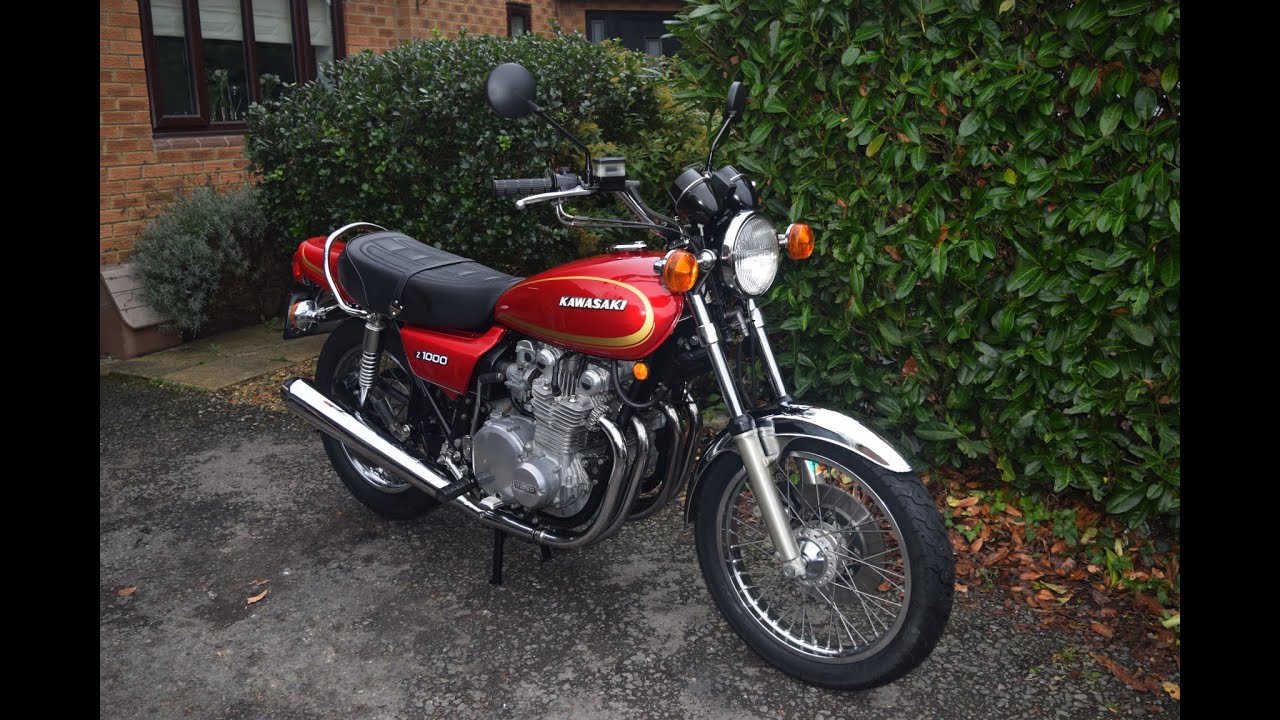 (NOW SOLD) FOR SALE £8,500 - 1978 Kawasaki Z1000 A2 - 22,000 miles, original & unrestored condition.