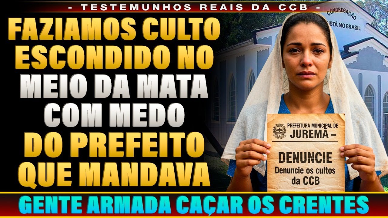TESTEMUNHO CCB - QUANDO O PREFEITO MANDOU ACABAR COM A IGREJA DEUS MANDOU UM TEMPORAL QUE PAROU TUDO