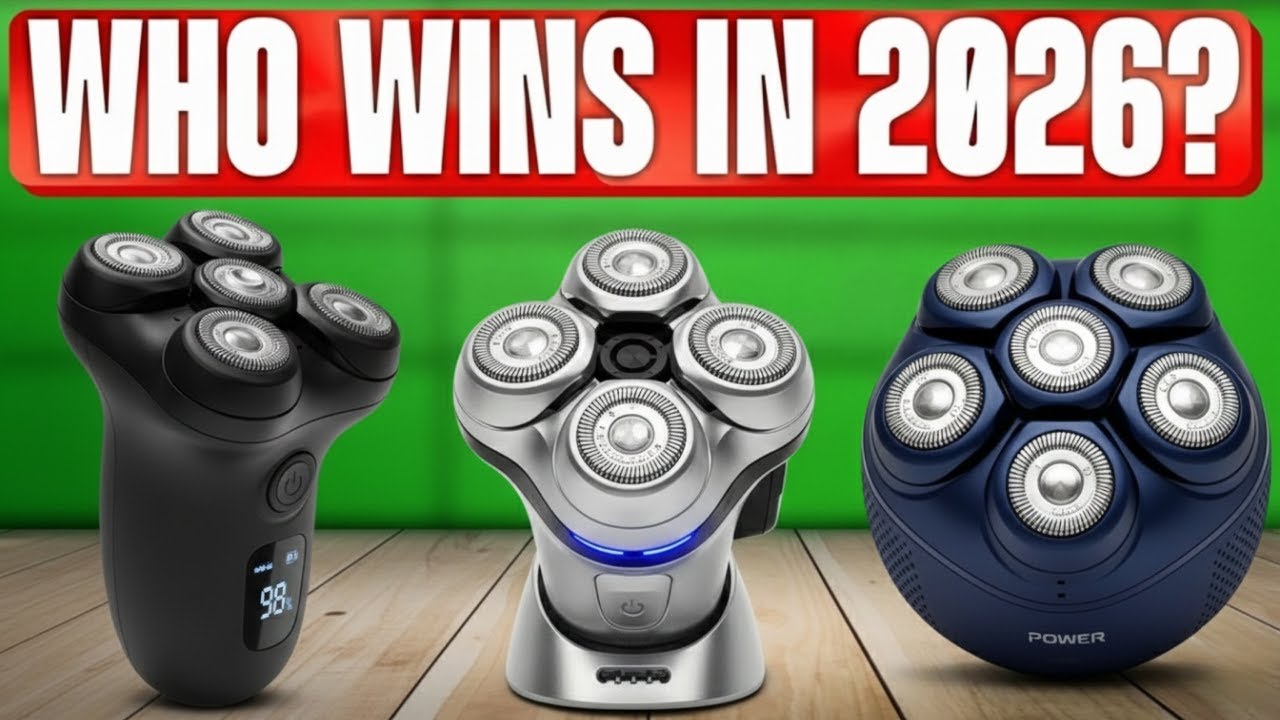 ✅ 7 Best BUDGET Electric Head Shavers on Amazon [2026] Electric Skull & Head Shavers For Men