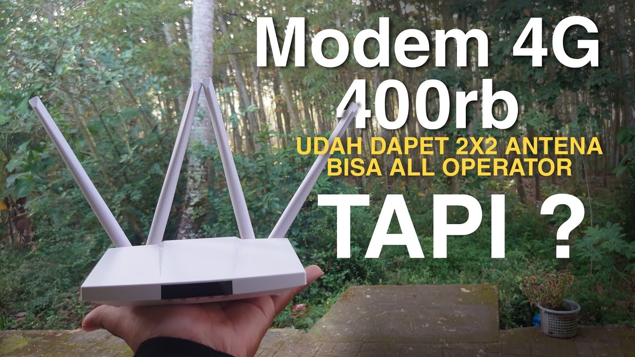 Modem Kok Kaya Gini ?!! Review Modem Wifi 4G Router Murah LM321 Bisa Semua Operator