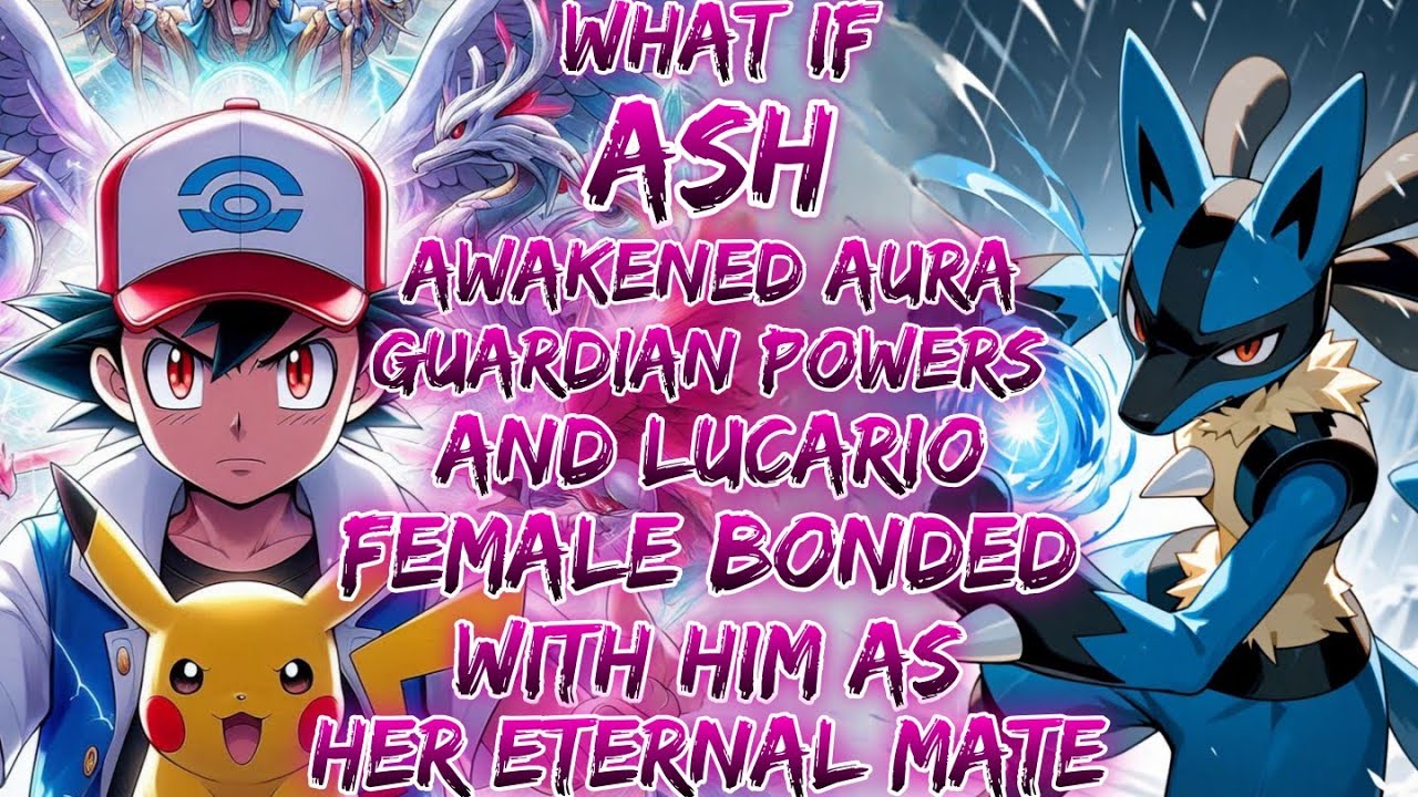 What If Ash Awakened Aura Guardian Powers And Lucario Female Bonded With Him As Her Eternal Mate