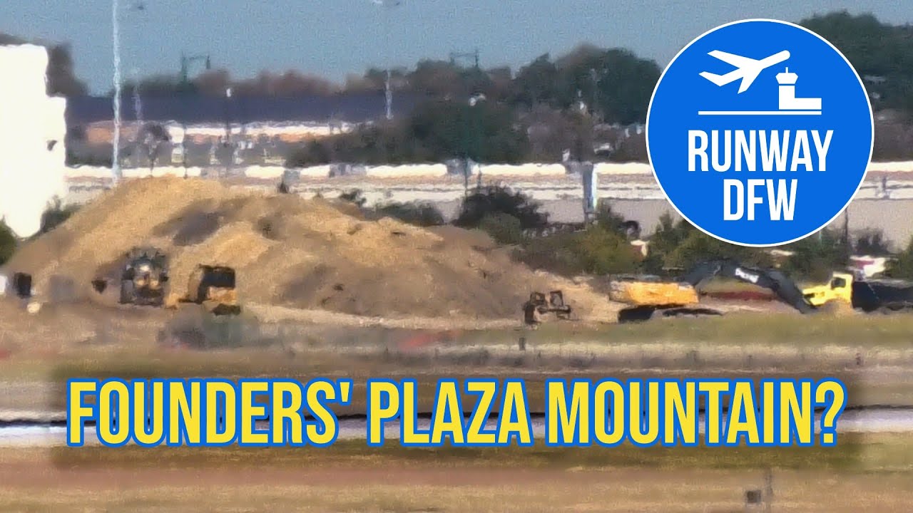 UPDATE: DFW Founders' Plaza construction work