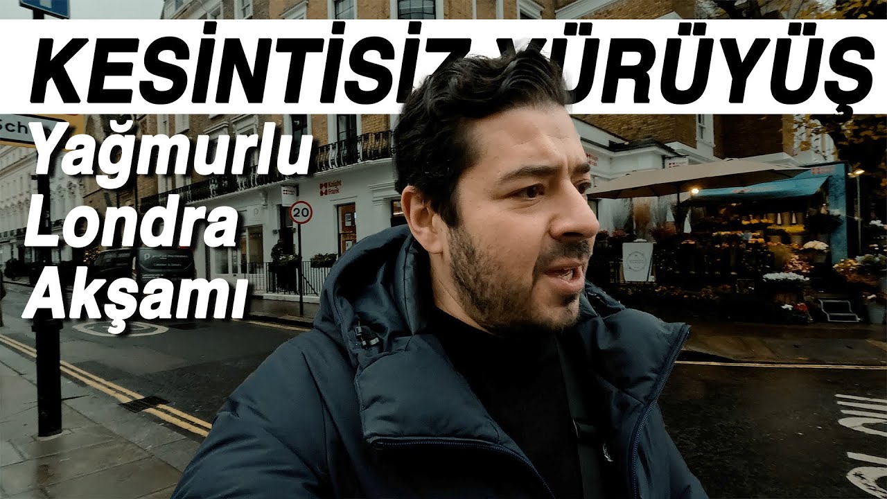 Yağmurlu Londra | Kesintisiz Yürüyüş (4 Aralık 2023)