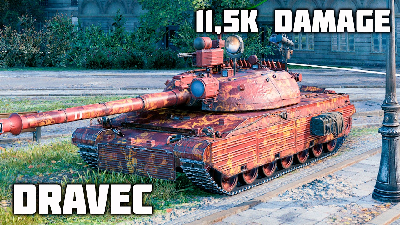 Dravec WoT – 7Kills, 11,5K Damage