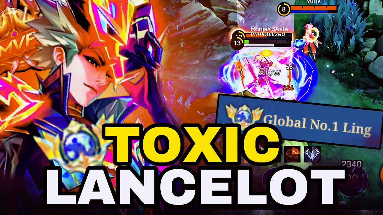 Global #1 Ling Met a Toxic Lancelot in a Hıgh Rank/MLBB