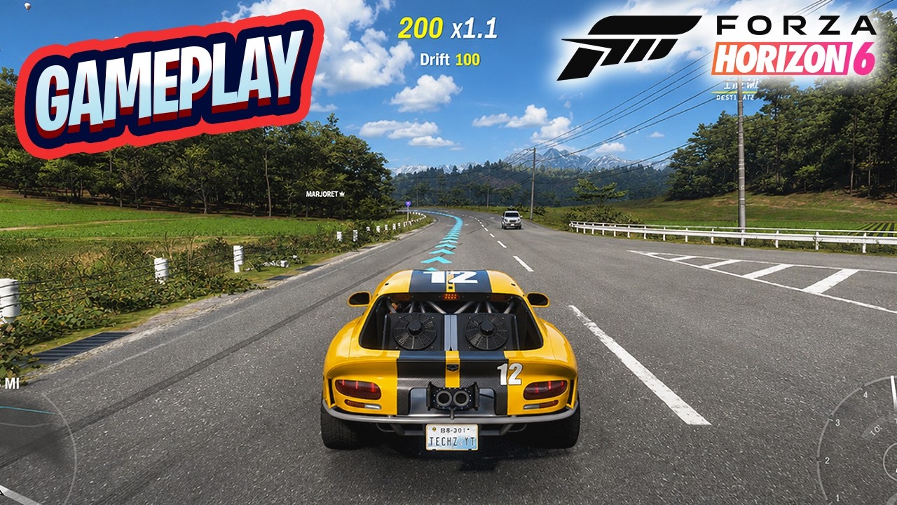 Видео игрового процесса Forza Horizon 6 &mdash; первый взгляд и исследование открытого мира!