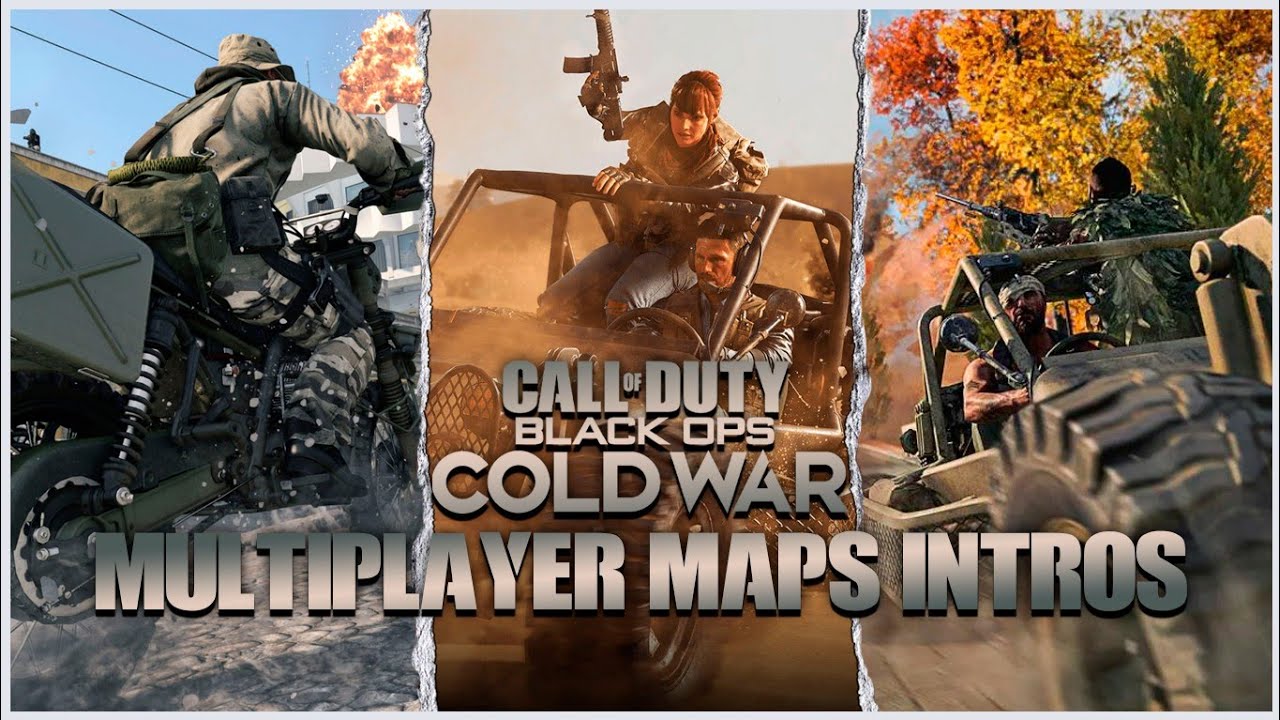COLD WAR: All Multiplayer Maps intros