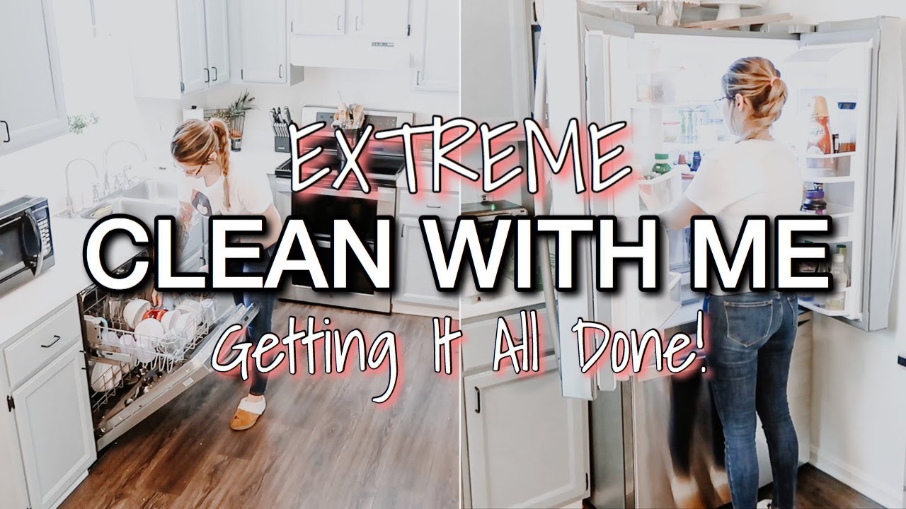 Cleaning, Decluttering, and Organizing All Day Long