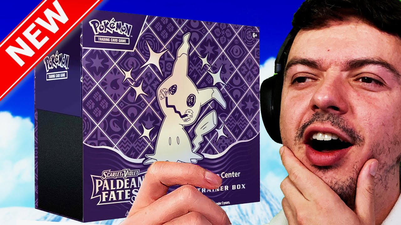 Pokemon Sent Me The NEW Paldean Fates To Open!