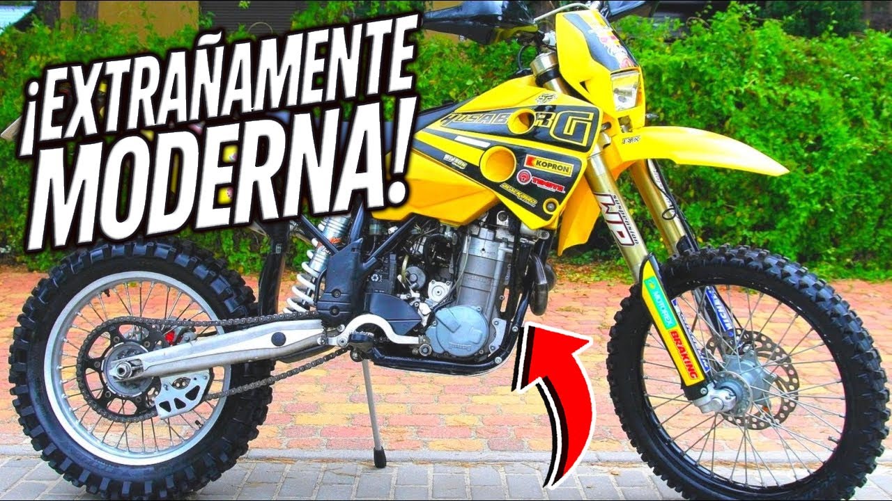 ¡Esta HUSABERG parece una moto del FUTURO! 😱🔥 Enduro y tecnología increíble