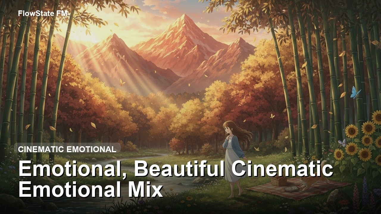 Cinematic Emotional BGM Mix на природе 【1 Hour】
