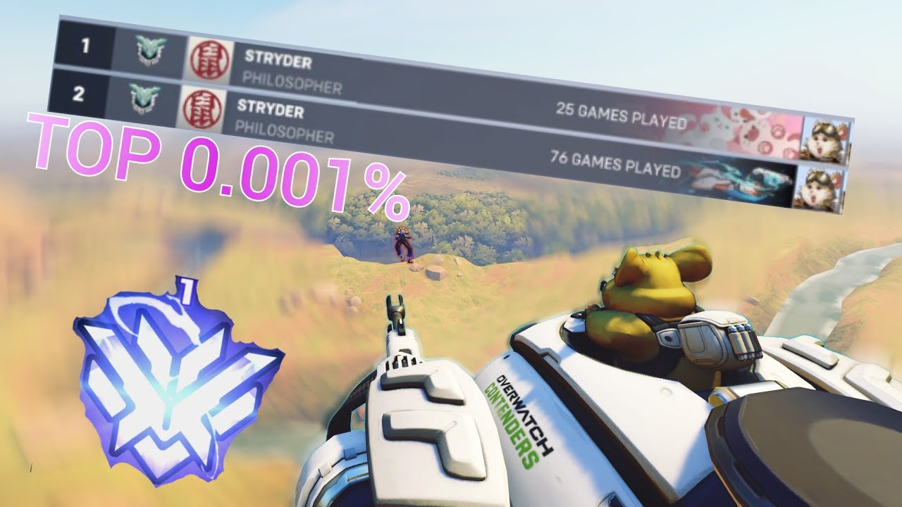 What It Looks Like to Be a Top 0.001% Ball In Overwatch 2